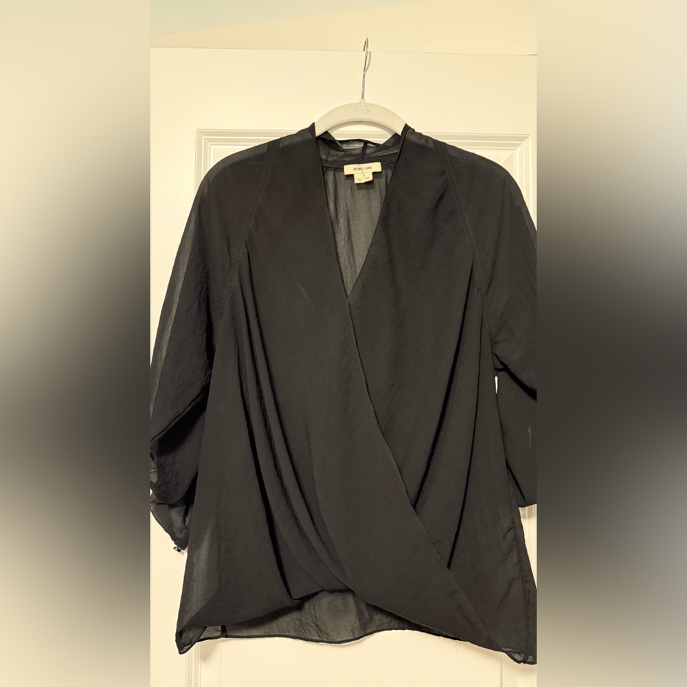 Helmut Lang Black Blouse